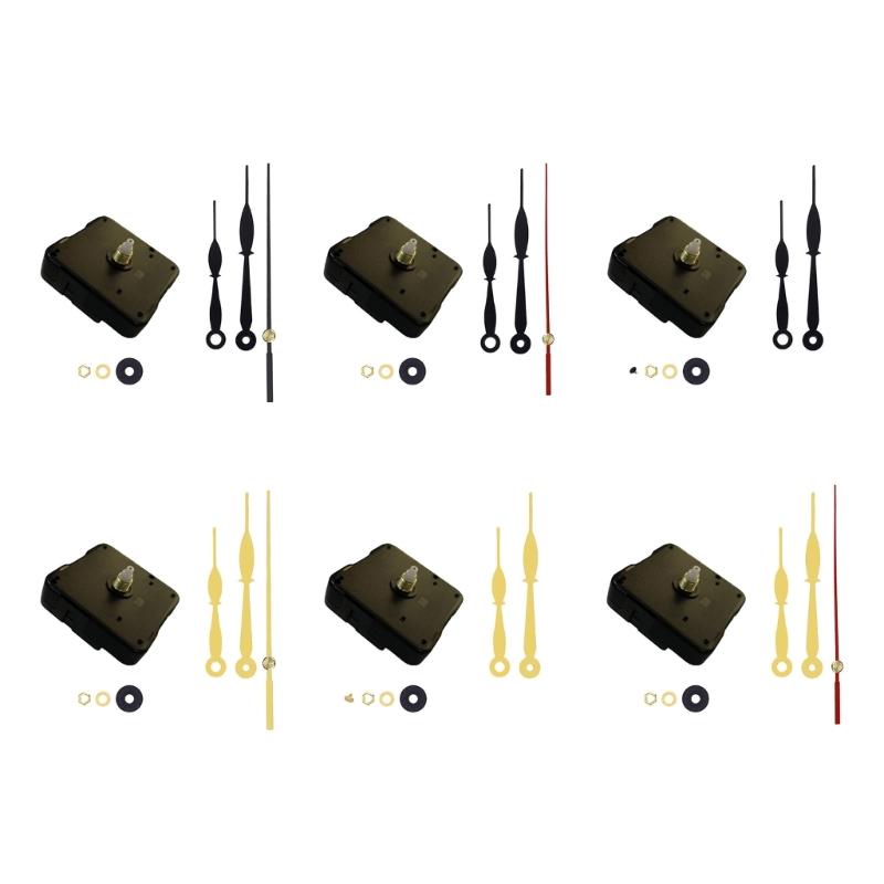High Torque Shaft Clock Movement with Hands Sweep Wall Clock Accessories Mechanism with Long Hands Clock Supplies