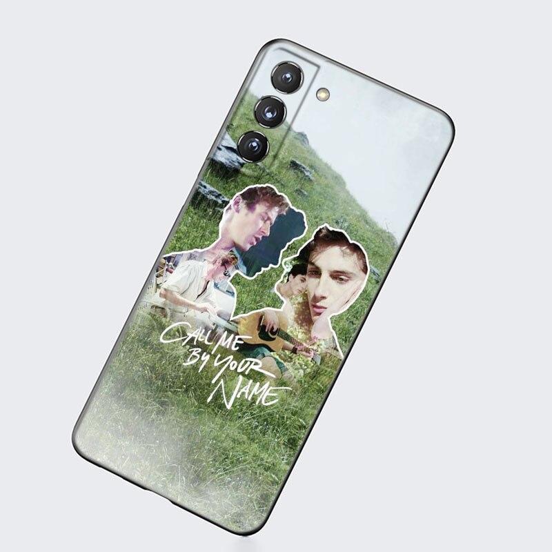 Adınla Çağır Beni Telefon Kılıfı Samsung Galaxy S22 Pro S21 S20 FE Ultra S10 Lite S10 S10E S9 S8 Plus Yumuşak TPU Siyah Kapak