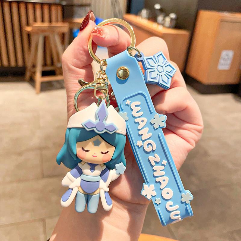 Adorable Pvc Keychain Ornament Cute Gift For Birthdays And Weddings