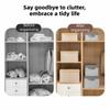 Large Capacity Cover Clothes Storage Box Dust-proof Folding Clothes Quilt Storage Box with Handle Space Saving Storage Box