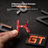 swpzb8 Fit For Zeekr 007GT 001 7X 009 007 Black Emblem Modification Black Warrior Car Rear Emblem Decoration