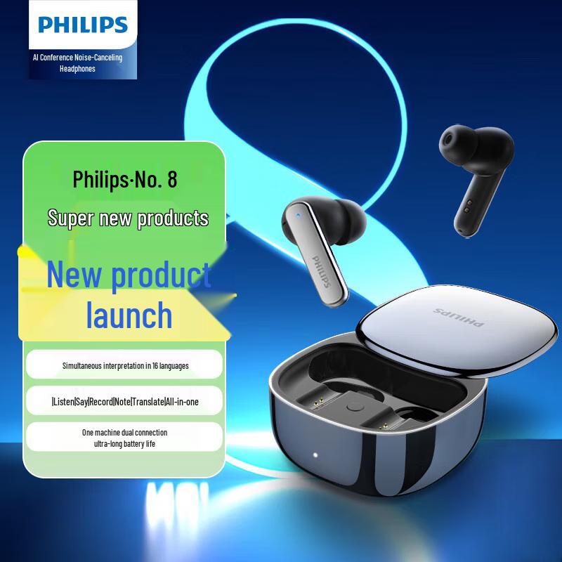 

Philips TAT5599 AI ANC Wireless In-Ear Headphones
