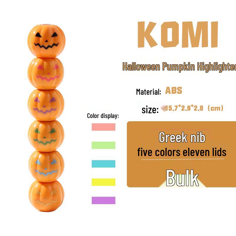 Cartoon Fluorescent Pen Gift Set: Colorful, Cute, and Creative Highlighters for Students