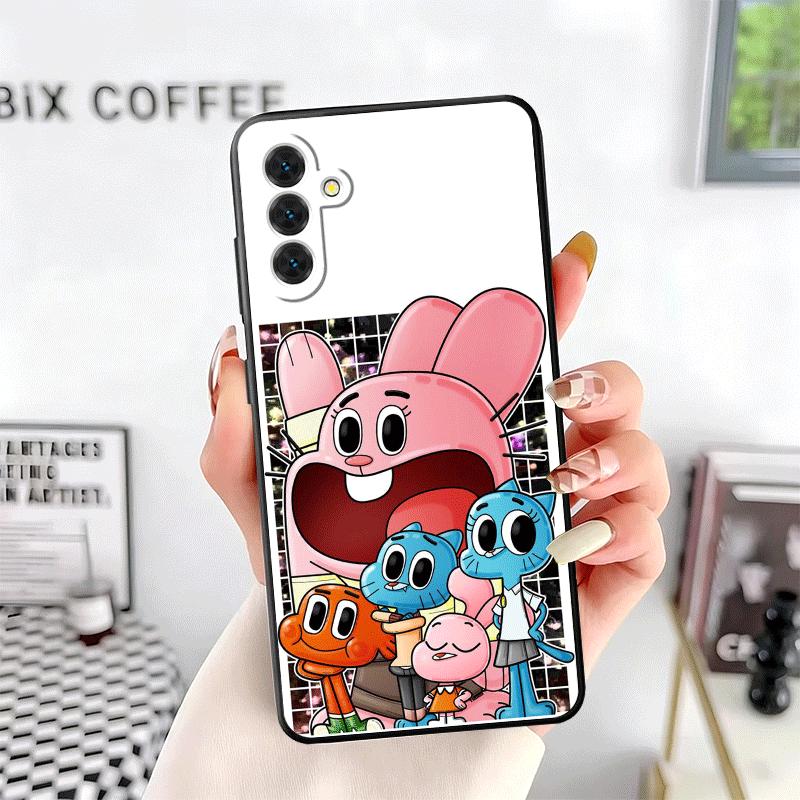 A-Amazing World G-Gumball Soft Phone Case for Samsung A17 A37 A57 A16 A26 A36 A56 A15 A25 A35 A55 A14 A24 A34 A54 A13 A23 A33 A5