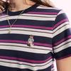 Teenie Weenie Women's Striped Bear Short Sleeve T-Shirt