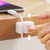 10Pack Desktop Wire Organizer with Lever Switch for Space Saving Cable Management and Easy Setup on Flat Surfaces