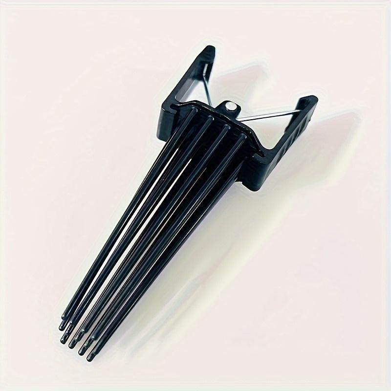 

A Black High-Crowned Fluffy Tool, Natural Root Volumizing Hair Clip, Bangs Styling Clip, Suitable for Hair Salons, Weddings чёрный