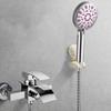 Shower Head Holder Wall Mount Vacuum Suction Bathroom Shower Head Holder Movable Adjustable Shower Grip Mount No Punching