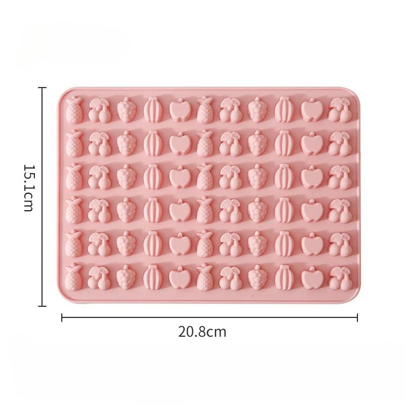 Premium Fondant Tools Gummy Molds Cake Durable Material Decorating Biscuit Silicone Baking Mold Baking Toolsanimal Shaped Mold Fondant Tools Mini Mo