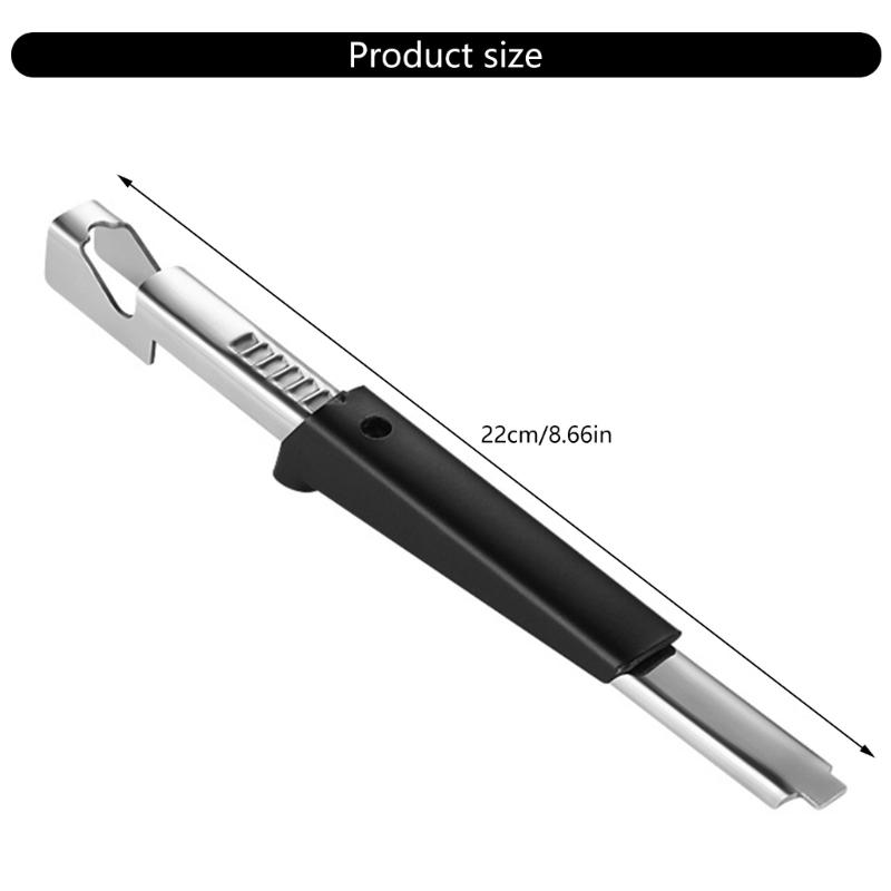 Adjustable Lid Opener Kitchen Tool Adjustable Can Opener Jar Opener Stainless Steel Lid Opener for Various Containers