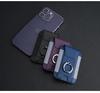 Magnetic Card Holder with Finger Ring & Elastic Band for iPhone 12/13/14/15 Magsafe