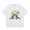 Streetwear Graphic T-Shirt Men Women Loose Fit Short Sleeve Cotton Tee