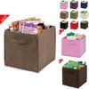 Modern Foldable Fabric Storage Box For Bedroom With 21l Capacity For Clothes Toys
