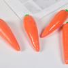 Carrot Squishies Toy Carrot Stress Ball Toy Sensory Simulation Food Stress Relief Squeeze Toy for Adult Easter Basket Stuffers
