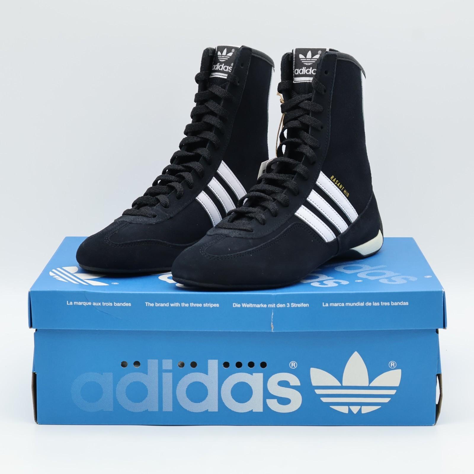 JH6665 adidas Rasant Mid Core Black Footwear White Off White (Women s) 5W