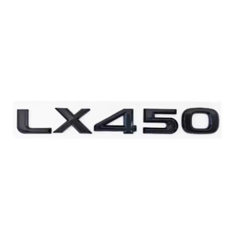 3D ABS Logo For Lexus GX470 LX570 LX600 RX350 RX300 Emblem Number Letters Sticker Car Trunk Badge Adhesive Decal Accessories AEM1