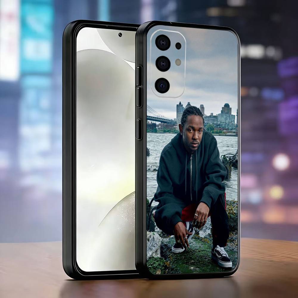 Rapper K-Kendrick Lamar Phone Case For Samsung S25,S24,S21,S22,S23,S30,Ultra,S20,Plus,Fe,Lite,Note,10,Black Cover