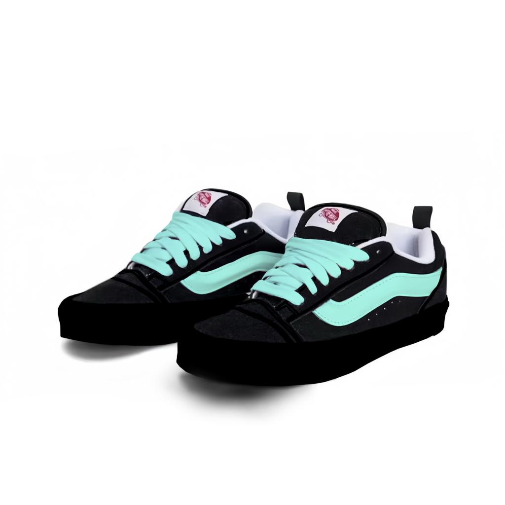 Vans Knu Skool Slip Resistant Abrasion Resistant Slip Resistant Abrasion Resistant Low top Skateboard Shoes Unisex VN0009QC6BT1(Team613-)