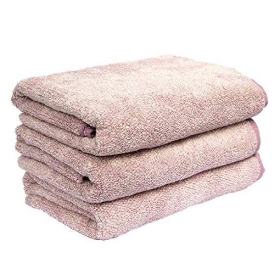 Nisshin Shoko Cocochiena 1 Set of 3 Bath (Pink, Towels)