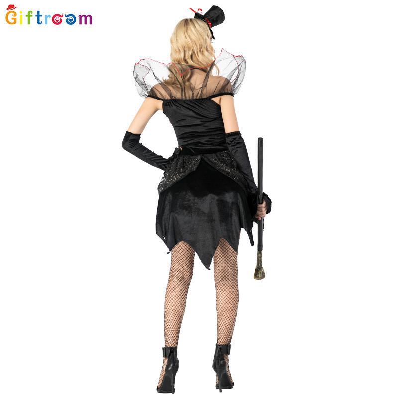 Eyecatching Whimsical And Gothic Witch Vampire Dress For Women Ideal For Halloween Events