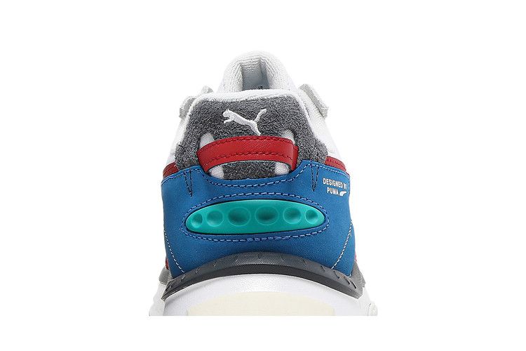 Men's Sneakers Puma Wild Rider Layers White Urban Red White/Urban Red