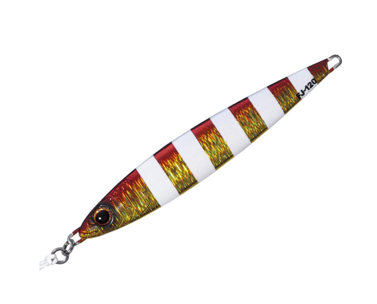 

Major Craft Metal Jig First Jig 180g Zebra Red Gold FJ180 Lure #48