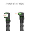 1PC Car Rearview Mirror Phone Holder Black