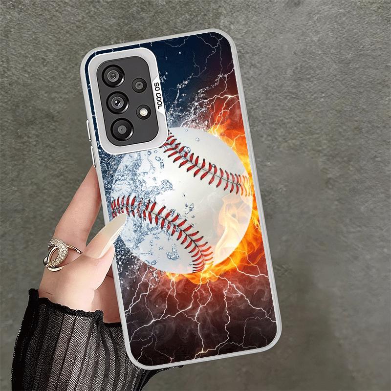 

Baseball Sport Soft Phone Case for Samsung A17 A16 A15 A14 A13 A57 A56 A55 A54 A53 A37 A36 A35 A34 A33 A26 A25 A24 A23 A52 Samsung A17