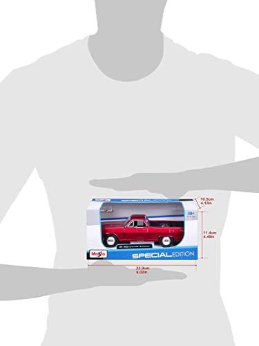 Maisto 31977 1:24 Scale Chevrolet El Camino 65 Model Car (Metallic Blue)