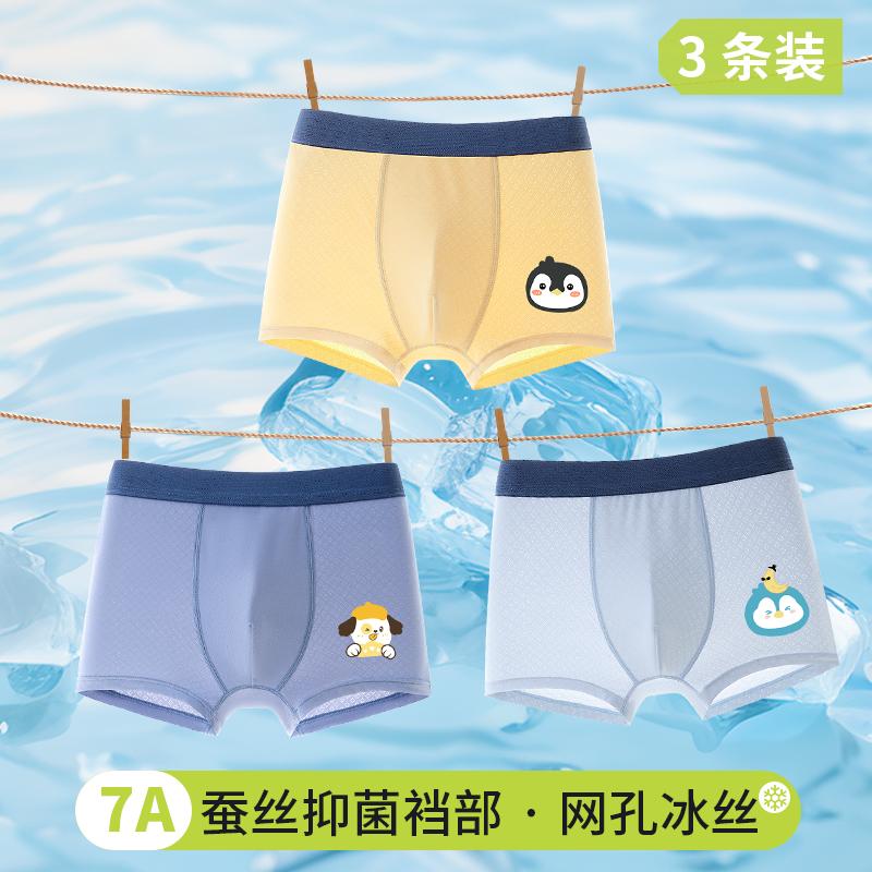 Boys' Ice Silk Underwear