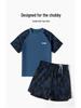 2024 Boys' Plus-size Kids' Swimsuit Set: Split Hot Spring Trunks for Teens