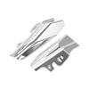 Motorcycle Mid-Frame Air Deflector Heat Shield Cover Black For Harley Touring Road King Electra Street Glide 2001-2008