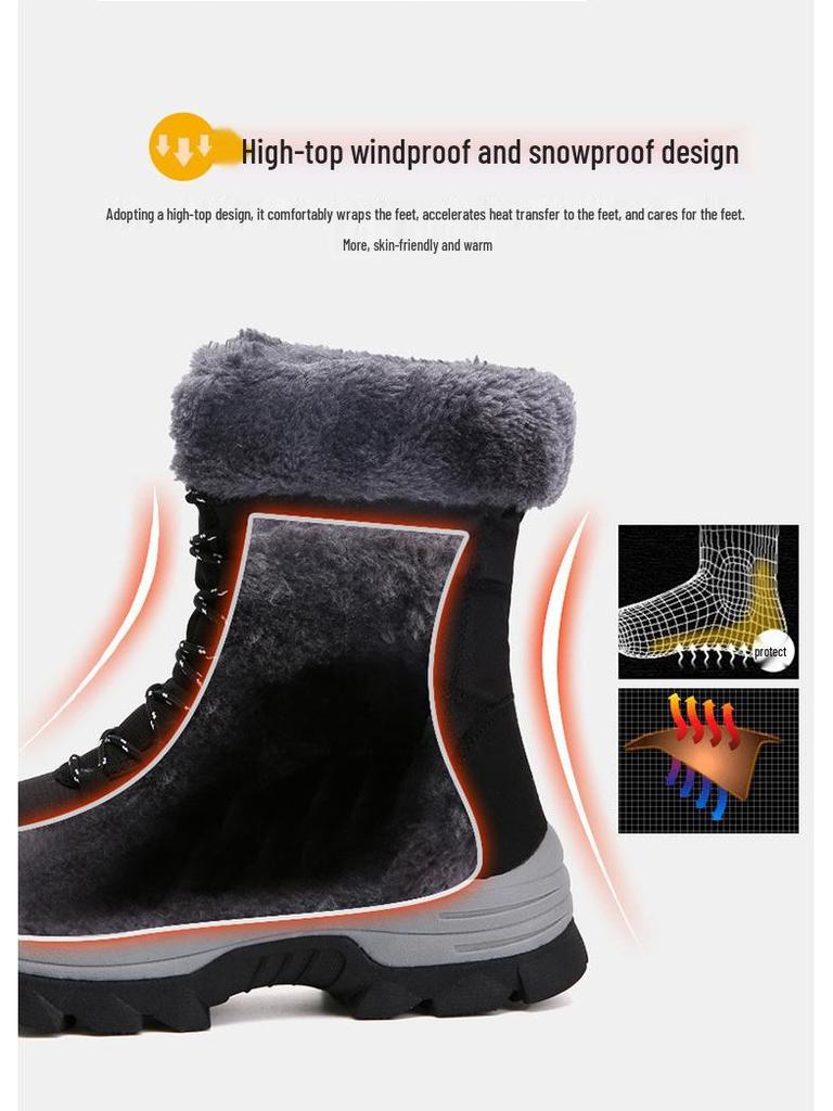 Women's High-Top Outdoor Hiking & Snow Boots