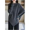 DIMANAF 2025 Autumn Winter Women Sweaters Pullover Tops Knitted Basic Tees Sweater Bat Sleeve Loose
