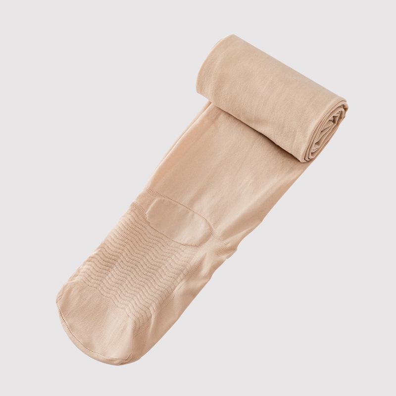 Girls’ 60D Thin Velvet Anti-Pilling Dance Tights - White, Spring/Autumn