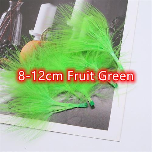 8-12cm Colored Plumas Natural Turkey Marabou Feather Fluffy Plume Wedding Dress Party DIY Decorations Handicraft Accessories