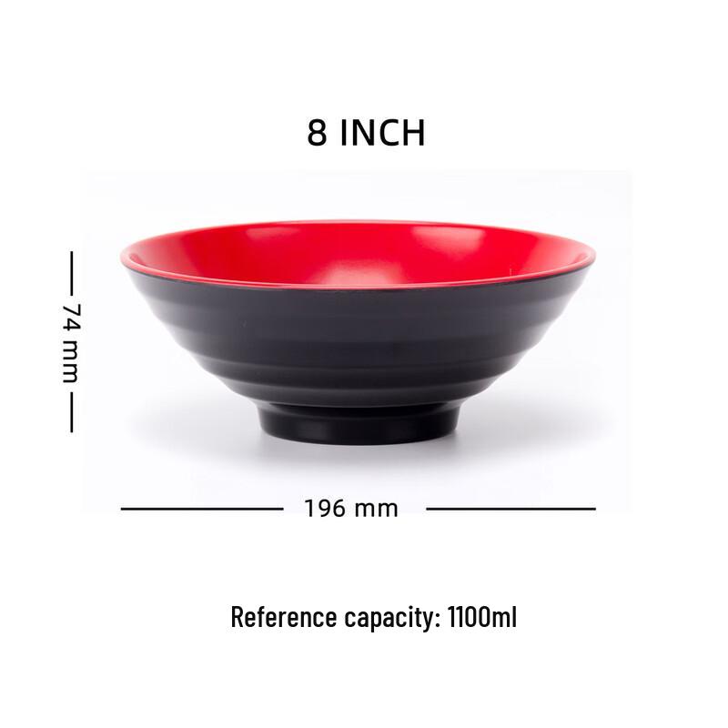 

ZISIZ Melamine Ramen & Soup Bowl