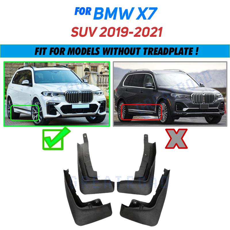 

для BMW X7 G07 2019 2020 2021 Брызговики Грязезащитный щиток Крыло Передний Задний Брызговики Защитные щитки Заднее колесо Универсальные Автоаксессуары