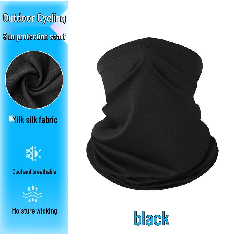 Slim Camouflage Neck Gaiter & Face Mask: Unisex, Dustproof, Breathable Ice Silk