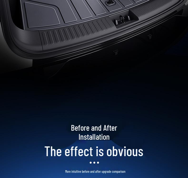 Geely Boyue L TPE Trunk Mat - One-Piece Tail Box Accessory