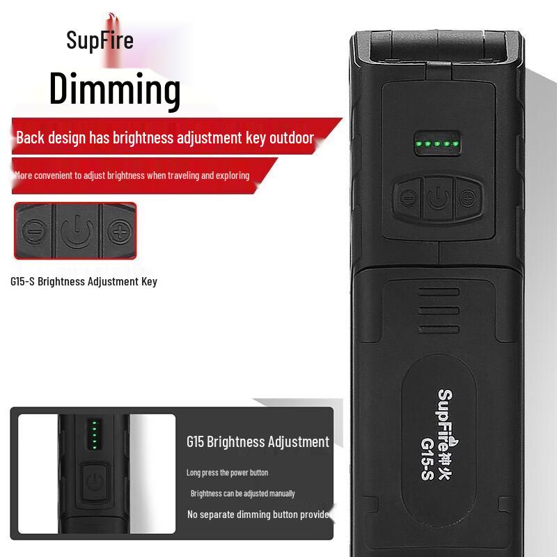 SupFire G15 Series Multi-function Rechargeable LED Work Light