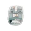Wireless 2.4G Bluetooth Transparent Mouse 2400 DPI Rechargeable 400mAh RGB Colorful Wireless Mouse