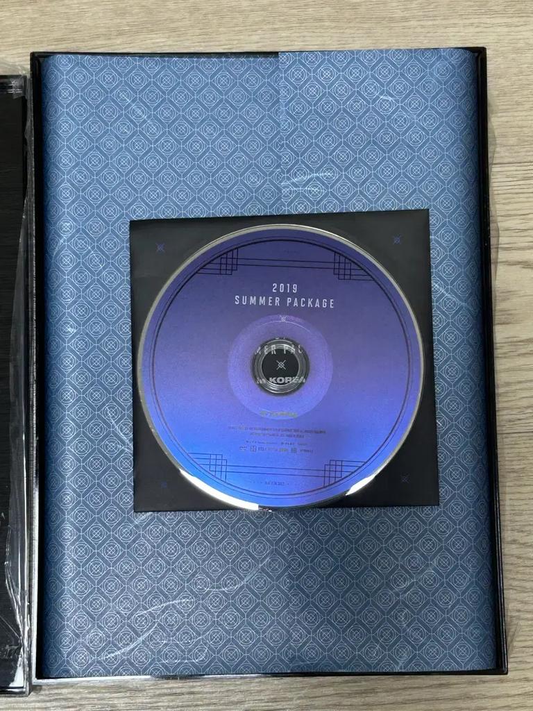 BTS (Fullback) Bangtan Boys 2019 Summer Package DVD, Big Drawing Daily Used