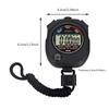 Large Display Sport Stopwatch LCD Chronograph Timer Electronic Digital Stopwatch  Track Field