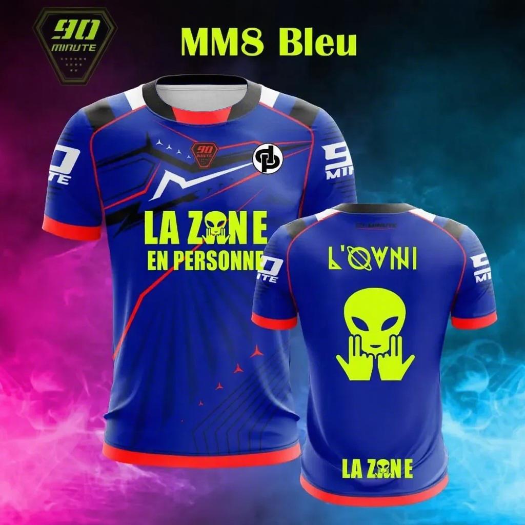 2026 Nuova T-shirt Estiva da Uomo Maillot 90 Minuti Toto & Ninetta Stampa Doppia Faccia Manica Corta Oversize Traspirante Asciugatura Rapida Top