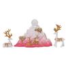 Resin Sitting Standing Deer Statues Reindeer Figurines Ornaments Mountain Rockery Sculpture for