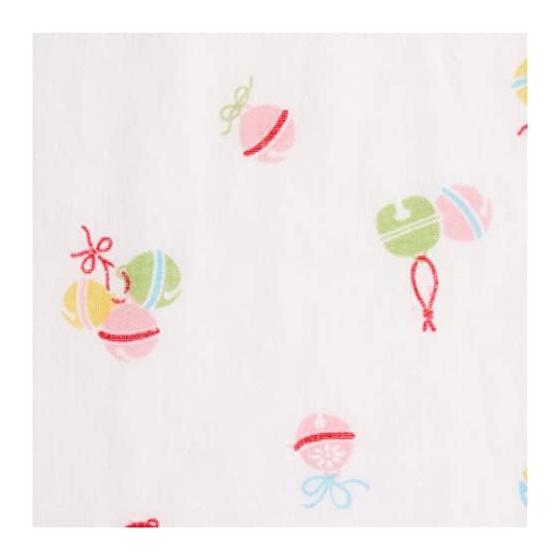 Yamamoto Jin Shoten Fukukoi Fluffy Double Gauze Tenugui Lucky Bell Approx. 32x89cm Auspicious Pattern Made in Japan 100% Cotton