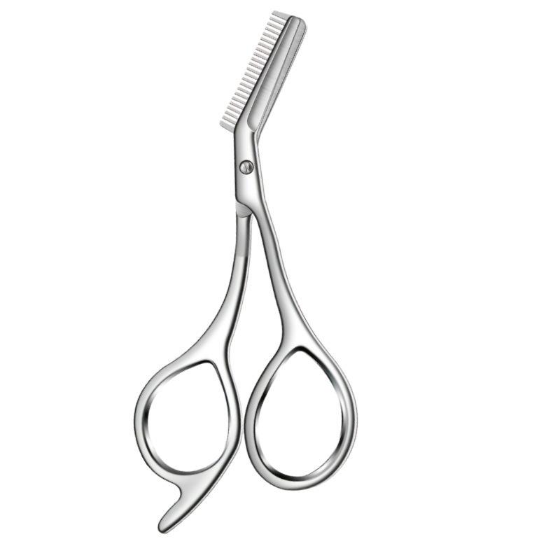 Stainless Steel Russian Cuticle Scissors - Portable, Precise Dead Skin Remover