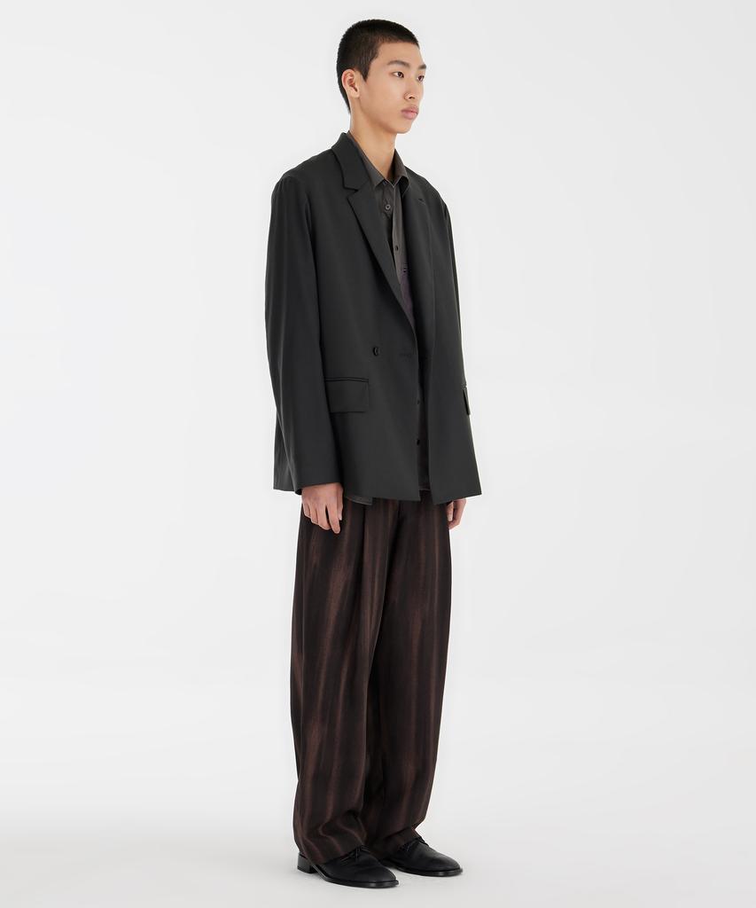 YOUTH Structured Wide Pants - Brown