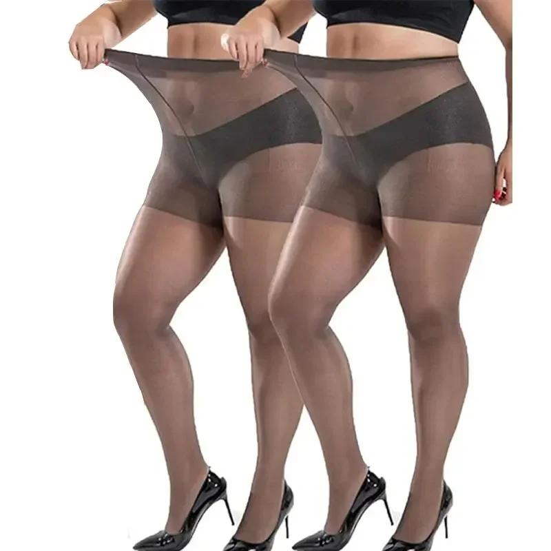 1/3pairs Women's Slim Fit Anti Hook Silk Pantyhose High Elasticity Breathable Ultra-thin Bottom Socks Leggings
